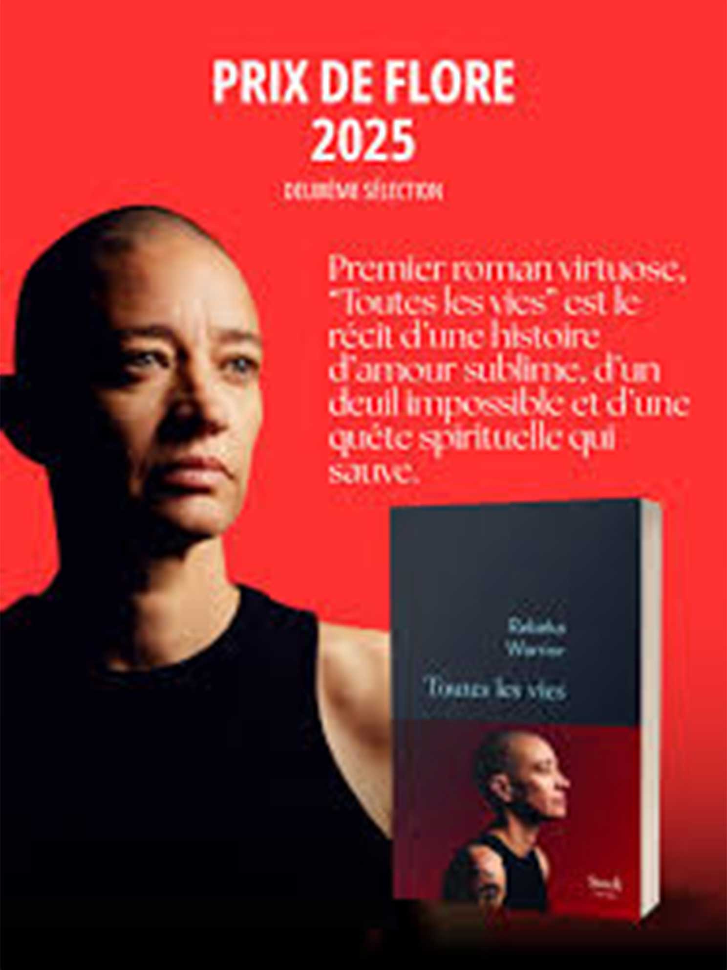 prix de flore 2025 Rebeka Warrior